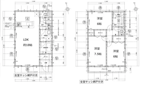 愛知県名古屋市中川区牛立町3丁目【一戸建】の間取り