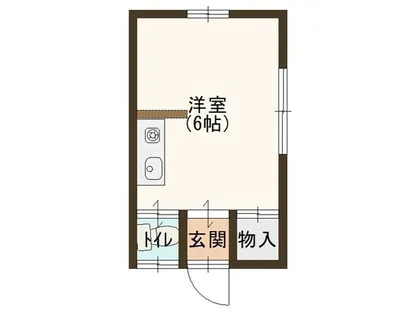 和歌山県和歌山市新和歌浦【アパート】の間取り