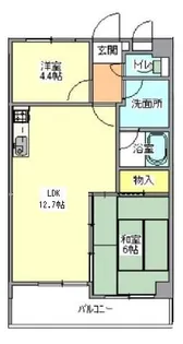 セントポーリアⅠ【5階】の間取り