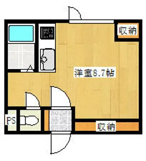 ホワイトハウスⅡ【203号室】の間取り