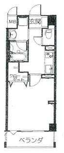 クレストコート加古川【3階】の間取り