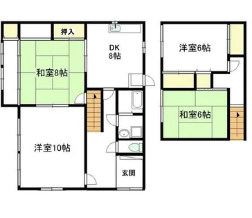 愛知県瀬戸市ひまわり台3丁目【一戸建】の間取り