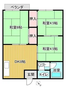 マルトハイツ【2階】の間取り