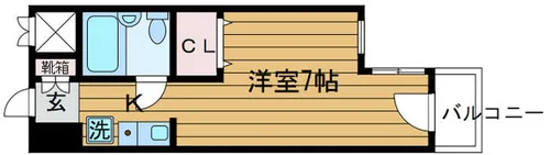 リアライズ阪急吹田Ⅱ【3階】の間取り