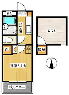 インターファーストビル【201号室】の間取り