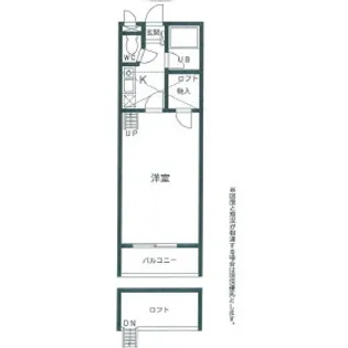 セザンヌ大岩【217号室】の間取り