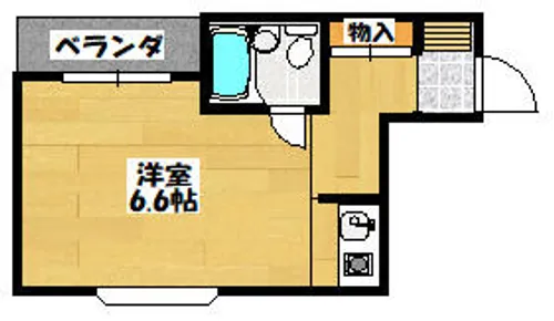 大阪府豊中市服部豊町2丁目【マンション】の間取り