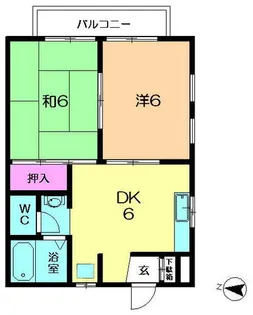 クオリティ8004【2階】の間取り