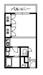 モンテ・ローザ【2階】の間取り