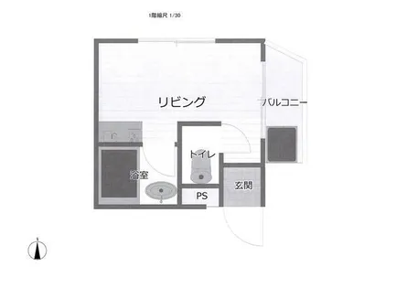 メゾン竹ノ内【2階】の間取り