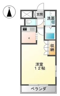 リベルテ【2階】の間取り