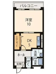 フェリーチェ神宮前【1階】の間取り