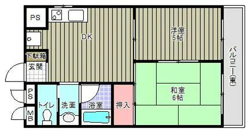 ファミール101【3階】の間取り