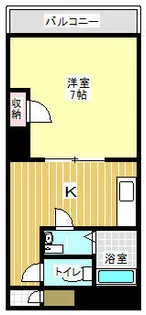 キャッスル折尾【2階】の間取り