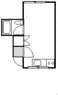 井上ハウス【6号室】の間取り
