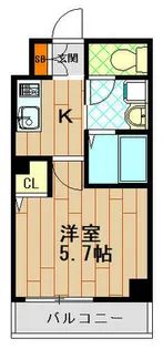 レガーロ雲井【2階】の間取り