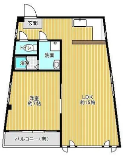 ル・ジャルダン・ドゥ・堂ヶ芝【304号室】の間取り