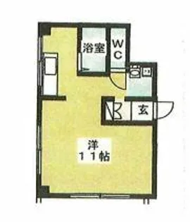 マンション双葉【2階】の間取り