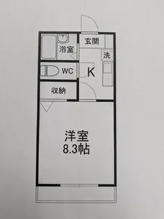 ミューズイン御津【2階】の間取り