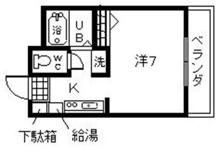 ラトゥール石龍【3階】の間取り