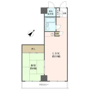 ロマネスク天神南(事務所使用可)【512号室】の間取り