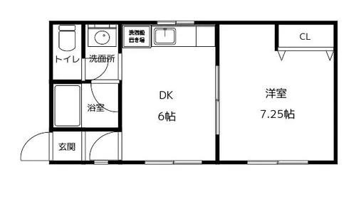 ナンノ第11号館【103号室】の間取り