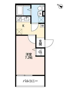 アリッサム【1階】の間取り