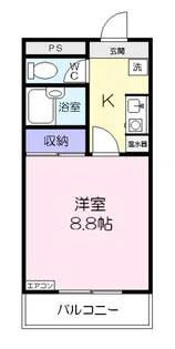 愛知県豊橋市大橋通2丁目【マンション】の間取り