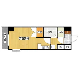 アクセス北方【207号室】の間取り