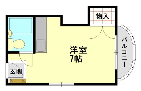 ラナハウス【4階】の間取り