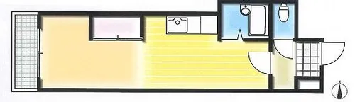 オクタワーズ野幌イースト【606号室】の間取り