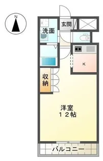 リベルテ【2階】の間取り
