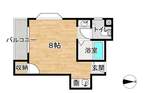 ファミリーコーポ西今川【2階】の間取り