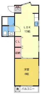 メゾン菊住【3階】の間取り