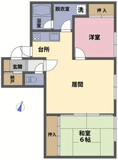 フルハウス1【8号室】の間取り