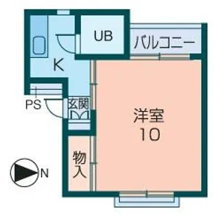 奈良県橿原市新賀町【マンション】の間取り