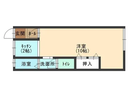 日比マンション【2階】の間取り