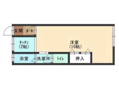 日比マンション【2階】の間取り