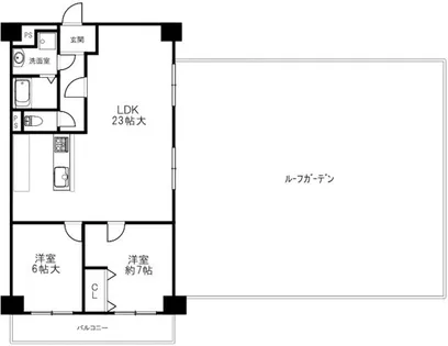 大阪府大阪市北区豊崎5丁目【マンション】の間取り