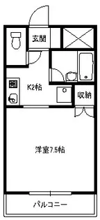 大阪府箕面市西小路1丁目【マンション】の間取り