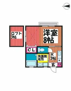 Be-Mate【2階】の間取り