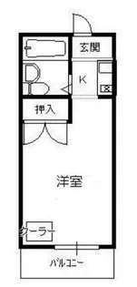 兵庫県西宮市門戸西町【アパート】の間取り