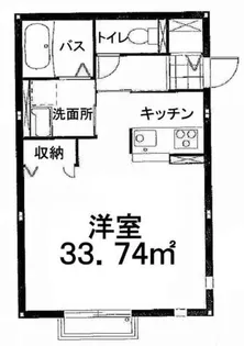 フレンズ上ヶ原【2階】の間取り