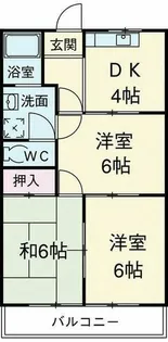 ファインマンションⅠ【1階】の間取り