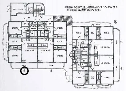 プランドールFIVE【2階】の間取り