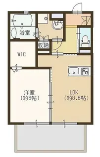 クレール・コート【101号室】の間取り