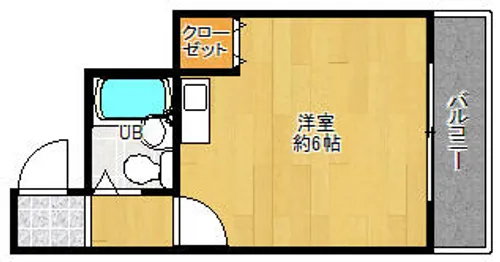 サンシャイン深緑【3階】の間取り