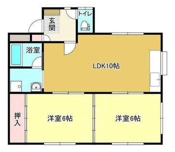 メゾン貫【103号室】の間取り