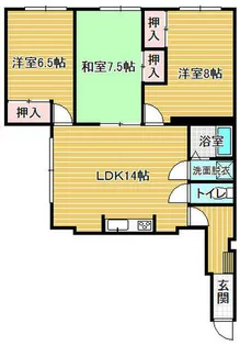 S12ビル【3階】の間取り