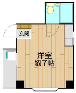 岡山マンション【2階】の間取り